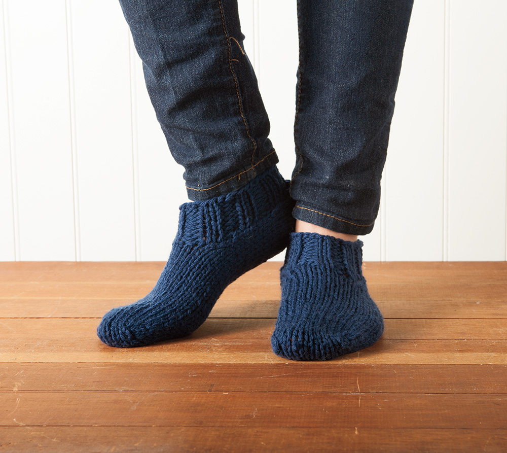 Chunky Slippers FREE Pattern KnitPicks Staff Knitting Blog