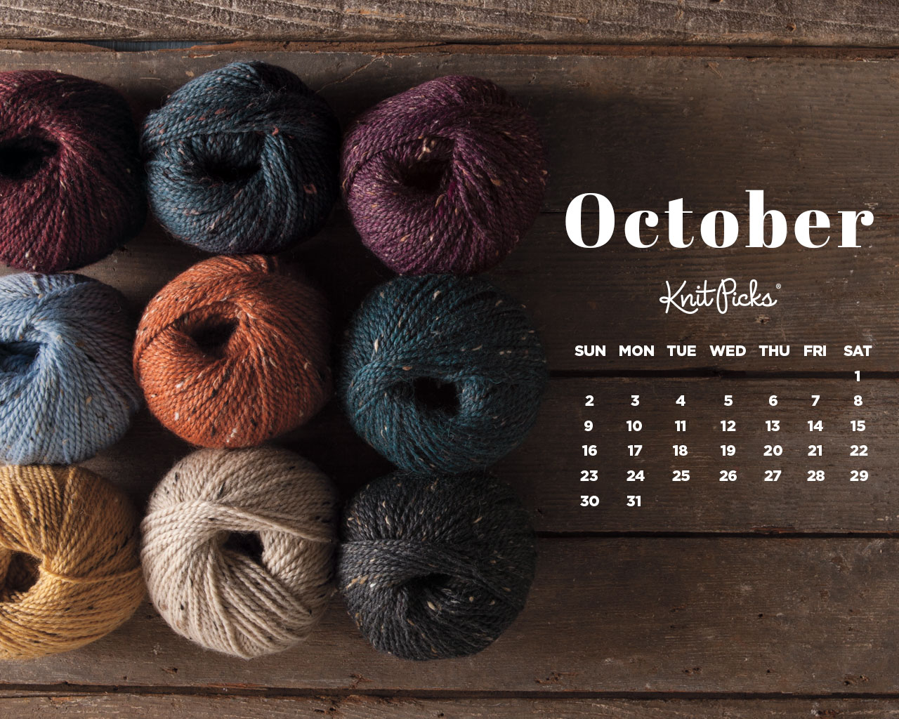 Knit Picks Calendar Wallpaper Dede Consolata