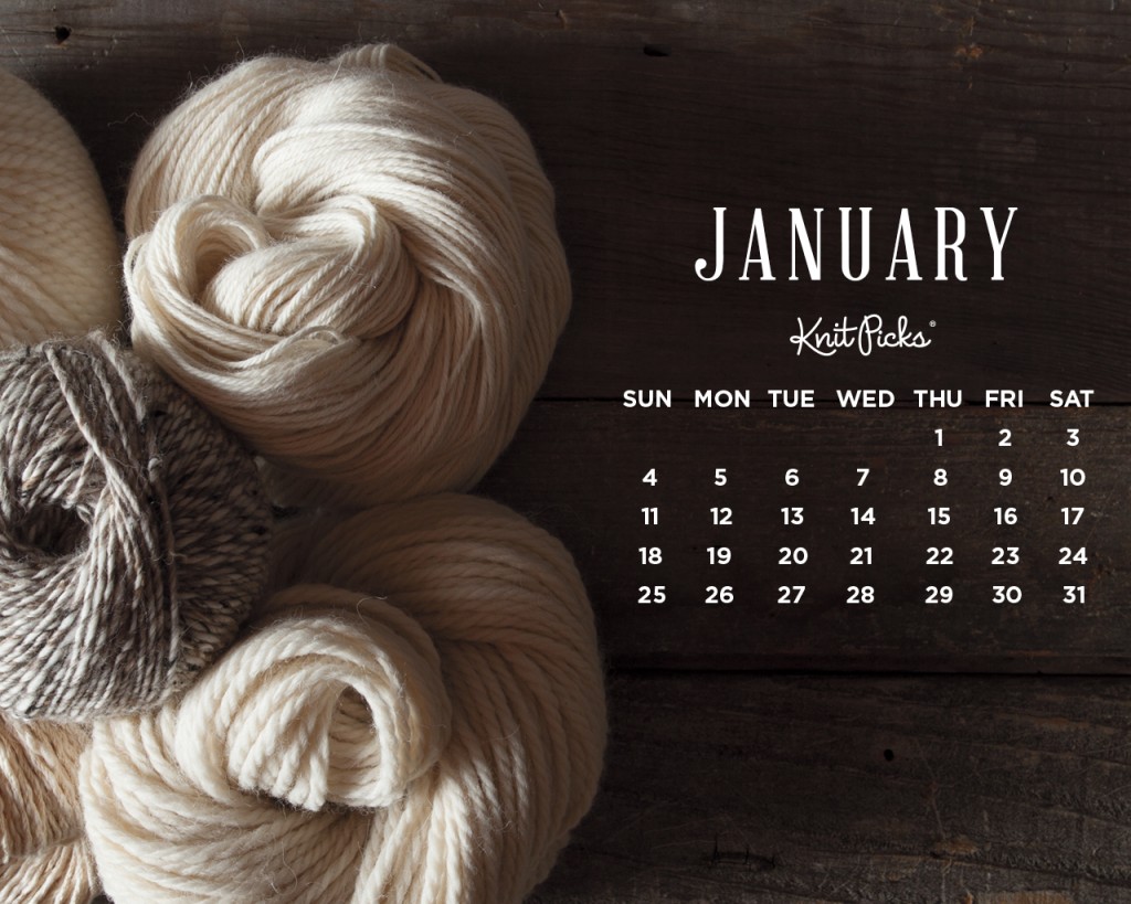 January 2015 Wallpaper Calendar - The Knit Picks Staff Knitting Blog