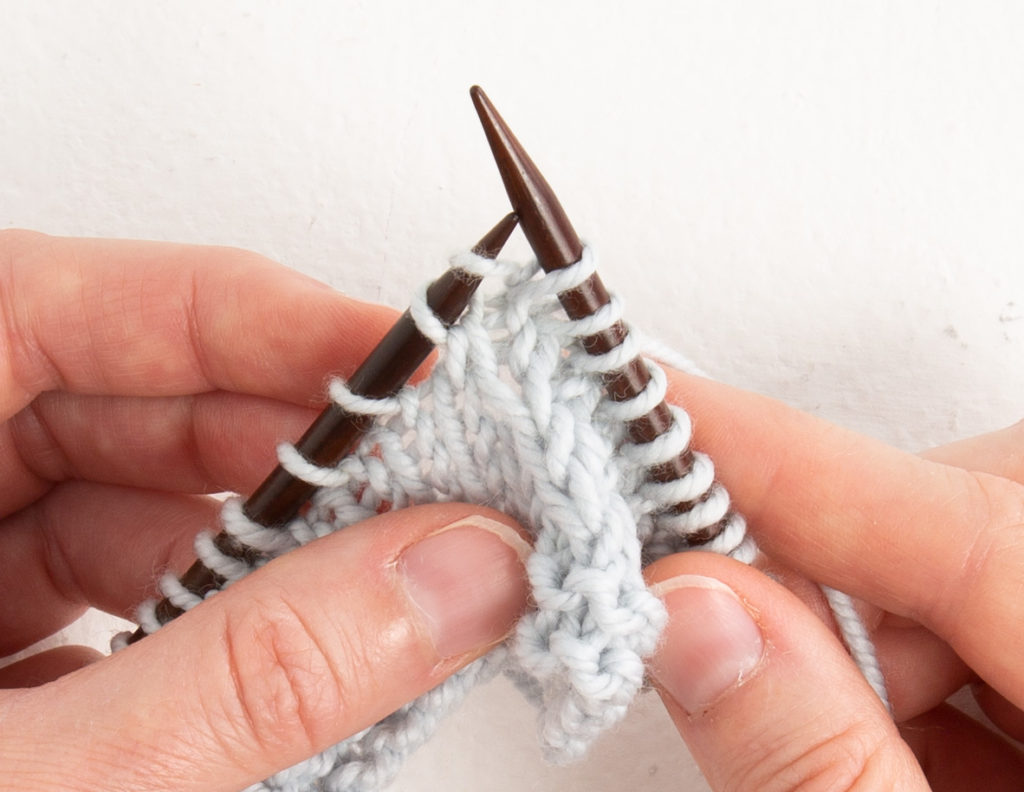 Twisty method, left twist, step 4