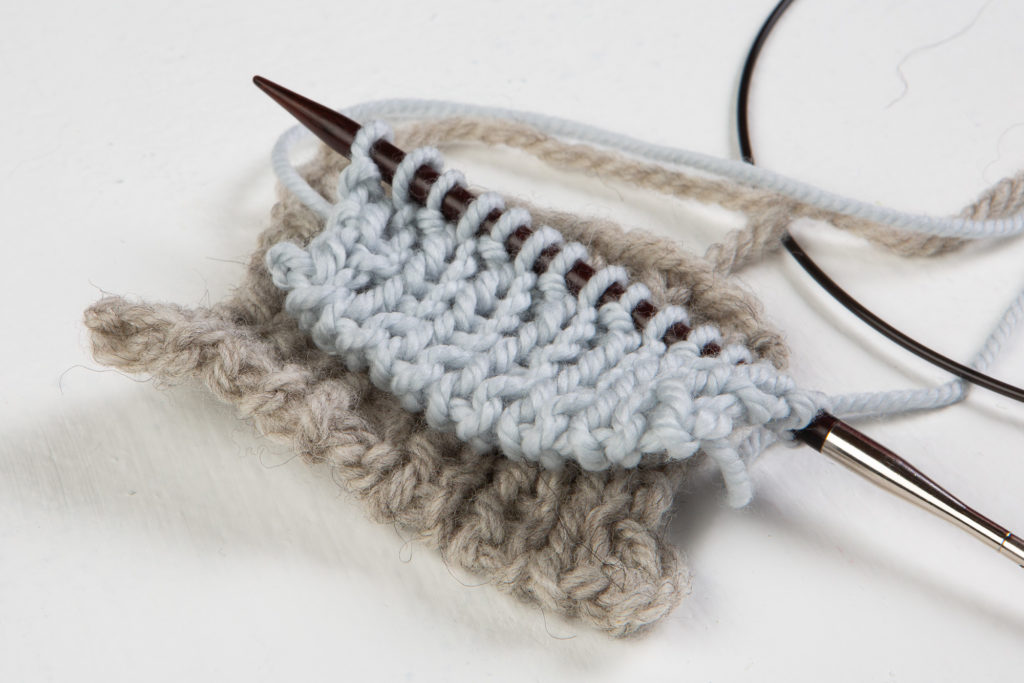 tubular cast on knitting