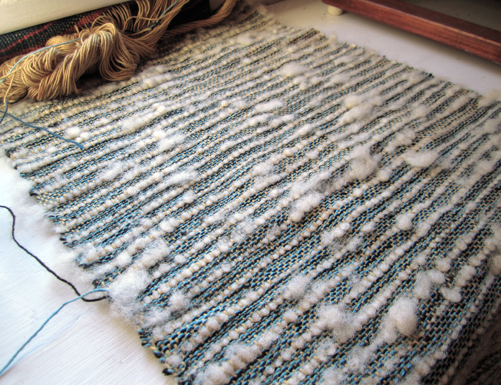 Weaving With Roving KnitPicks Staff Knitting Blog